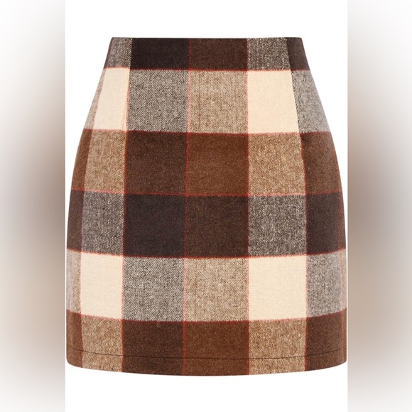 Plaid Skirt - Picture 2 of 4